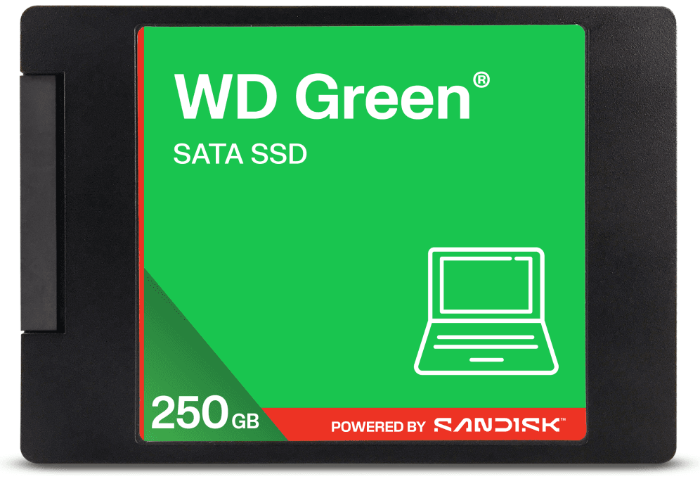 Western Digital Green WDS250G5G0A 250 GB 2.5" Serial ATA III 3D NAND