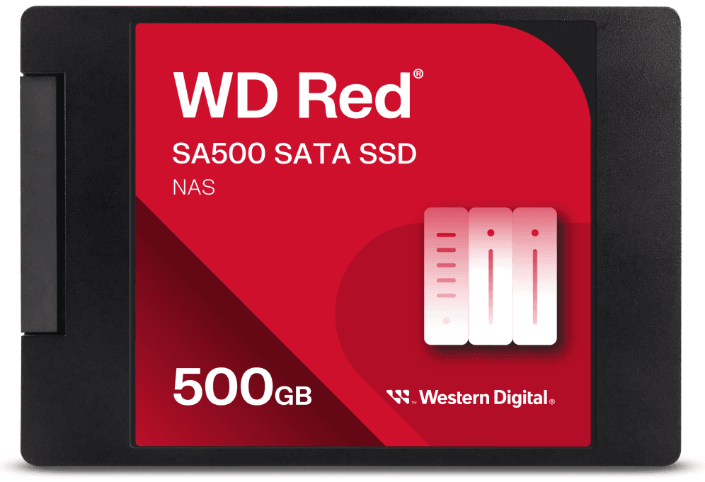 Western Digital Red WD SA500 500 GB 2.5" Serial ATA III 3D NAND