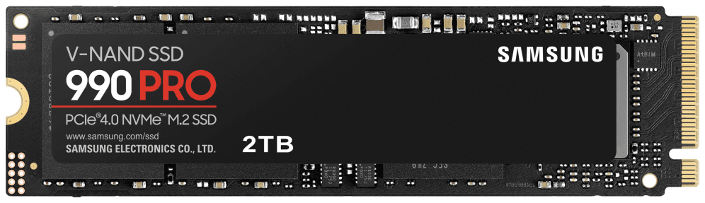 Samsung 990 PRO 2 TB M.2 PCI Express 4.0 NVMe V-NAND MLC
