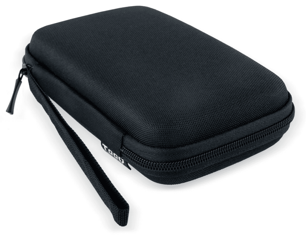 TooQ Estuche Protector para Caja Externa de 2.5”, Negro