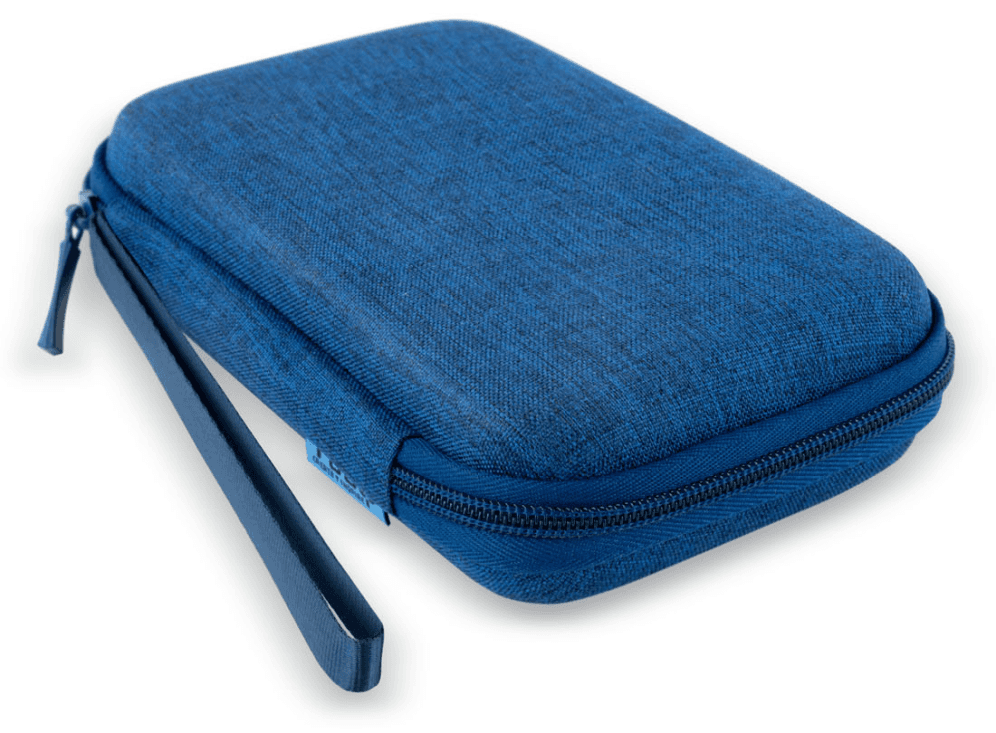 TooQ Estuche Protector para Caja Externa de 2.5”, Azul Pacífico