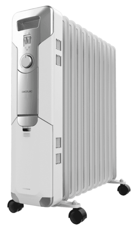 Cecotec 05884 calefactor eléctrico Interior Blanco 2500 W Radiador de aceite eléctrico