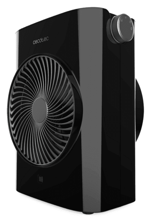 Cecotec 08254 calefactor eléctrico Interior Negro 2000 W Ventilador eléctrico