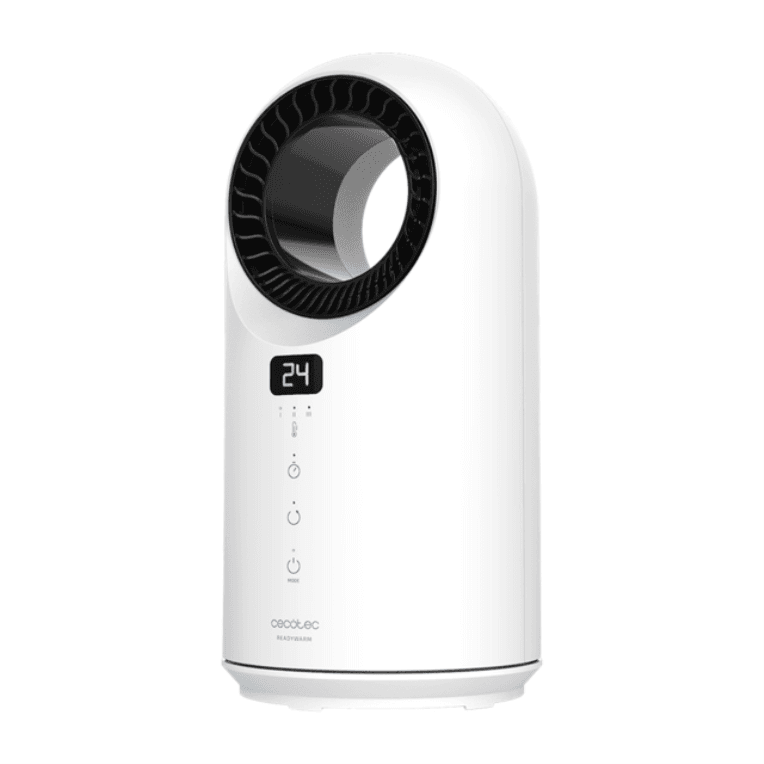Cecotec Readywarm 8200 Bladeless Interior Negro, Blanco 1500 W Ventilador eléctrico