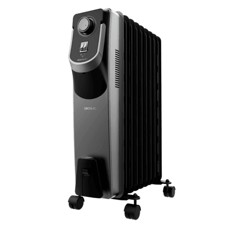 Cecotec 05889 calefactor eléctrico Interior Negro 2000 W Radiador de aceite eléctrico