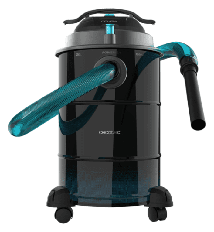 Cecotec Conga Ash 6000 EasyGo Home XL 1500 AW 30 L Negro, Turquesa