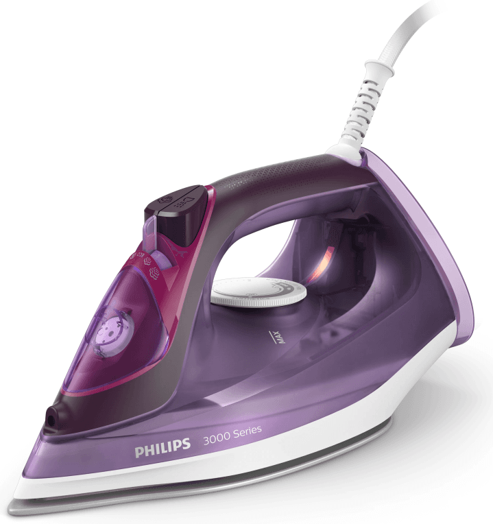 Philips 3000 series DST3041/30 plancha Plancha a vapor Suela de cerámica 2600 W Violeta