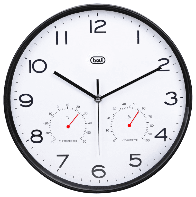 Trevi OM 3510 T Reloj despertador analógico Negro