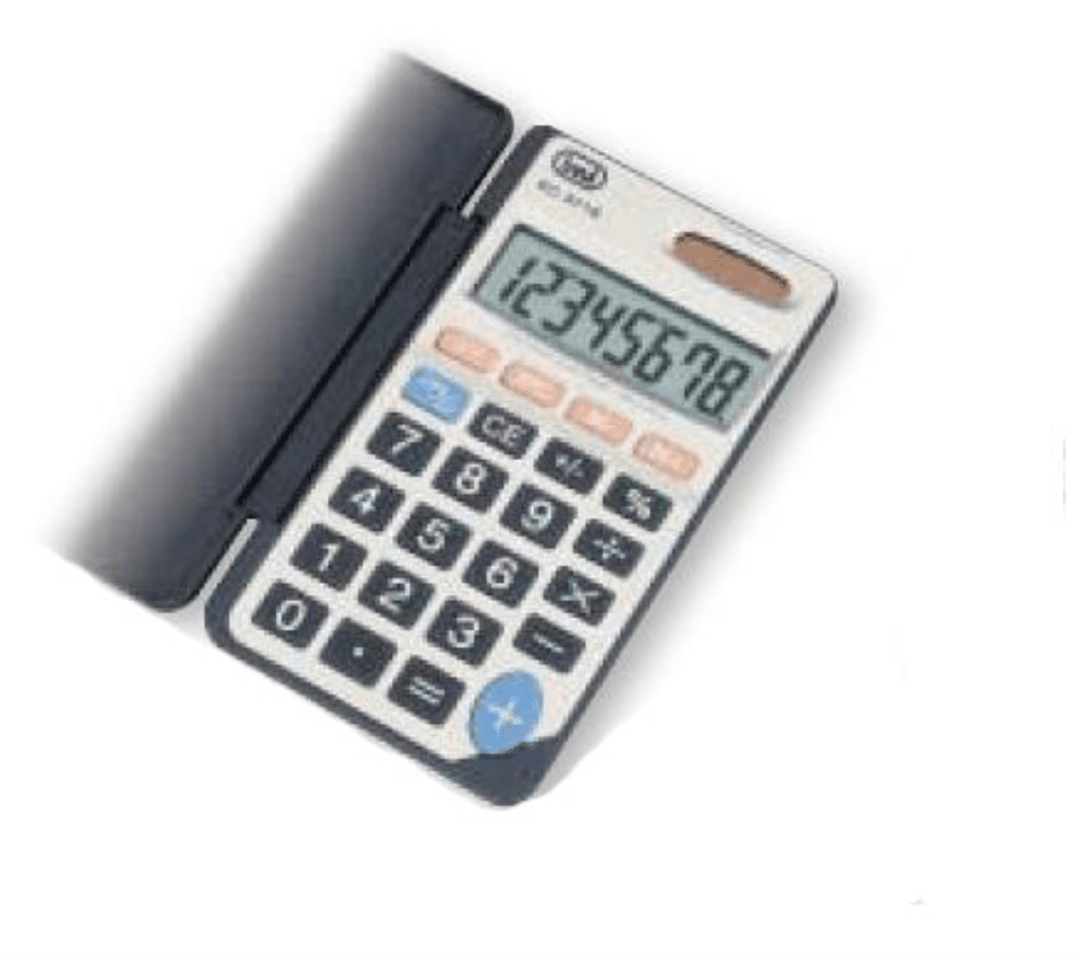 Trevi EC 3718 calculadora Bolsillo Calculadora básica Gris
