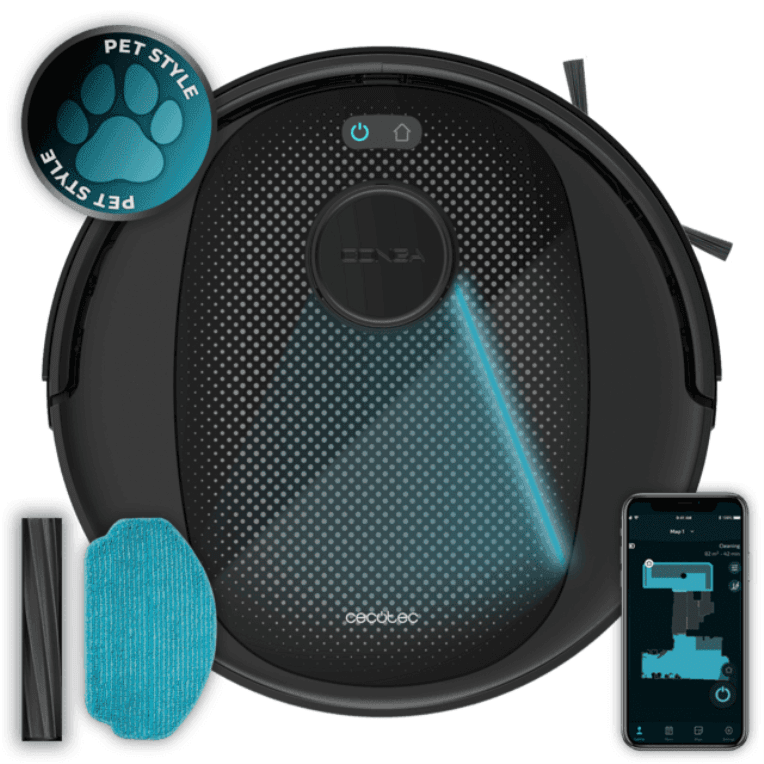 Cecotec Conga 7690 Immortal Max M Negro