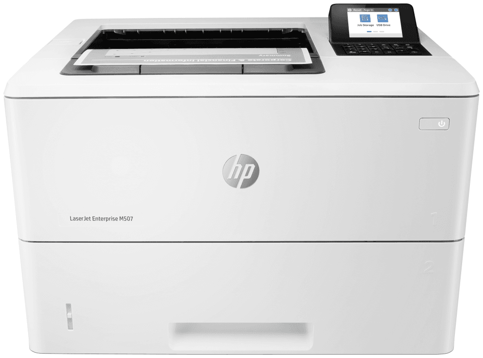 HP LaserJet Enterprise M507dn Blanco y negro Impresora, Solo Ethernet; A doble cara