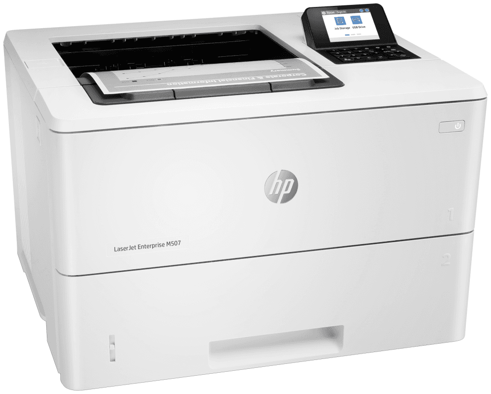 HP LaserJet Enterprise M507x Inalámbrico Blanco y negro Impresora, A doble cara