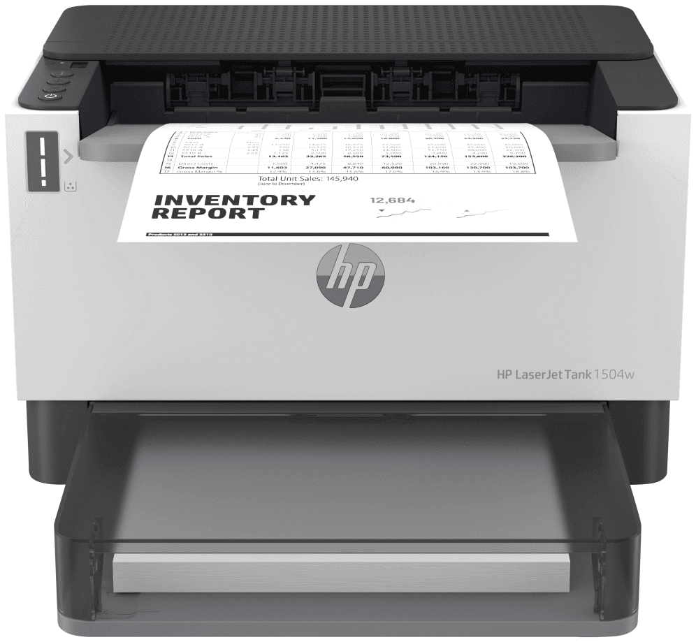 HP LaserJet Tank 1504w Inalámbrico Blanco y negro Impresora