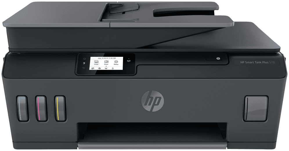 HP Smart Tank Plus 570 Inalámbrico All-in-One Color Impresora, Fotocopiadora, escáner