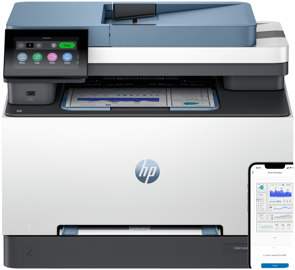 HP LaserJet Pro 3302sdw Inalámbrico Multifunction Color Impresora, Fotocopiadora, escáner; Dúplex