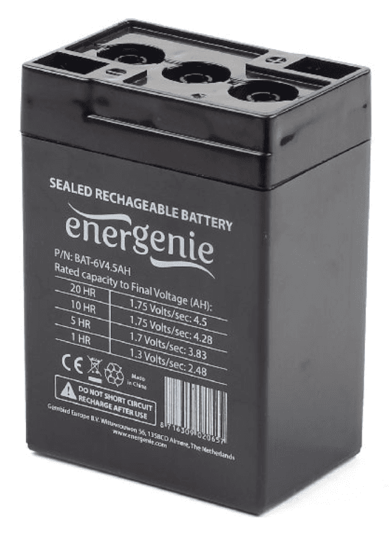 Gembird BAT-6V4.5AH batería para sistema ups 6 V 4,5 Ah