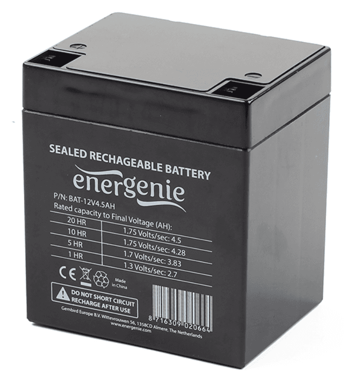 Gembird BAT-12V4.5AH batería para sistema ups 12 V