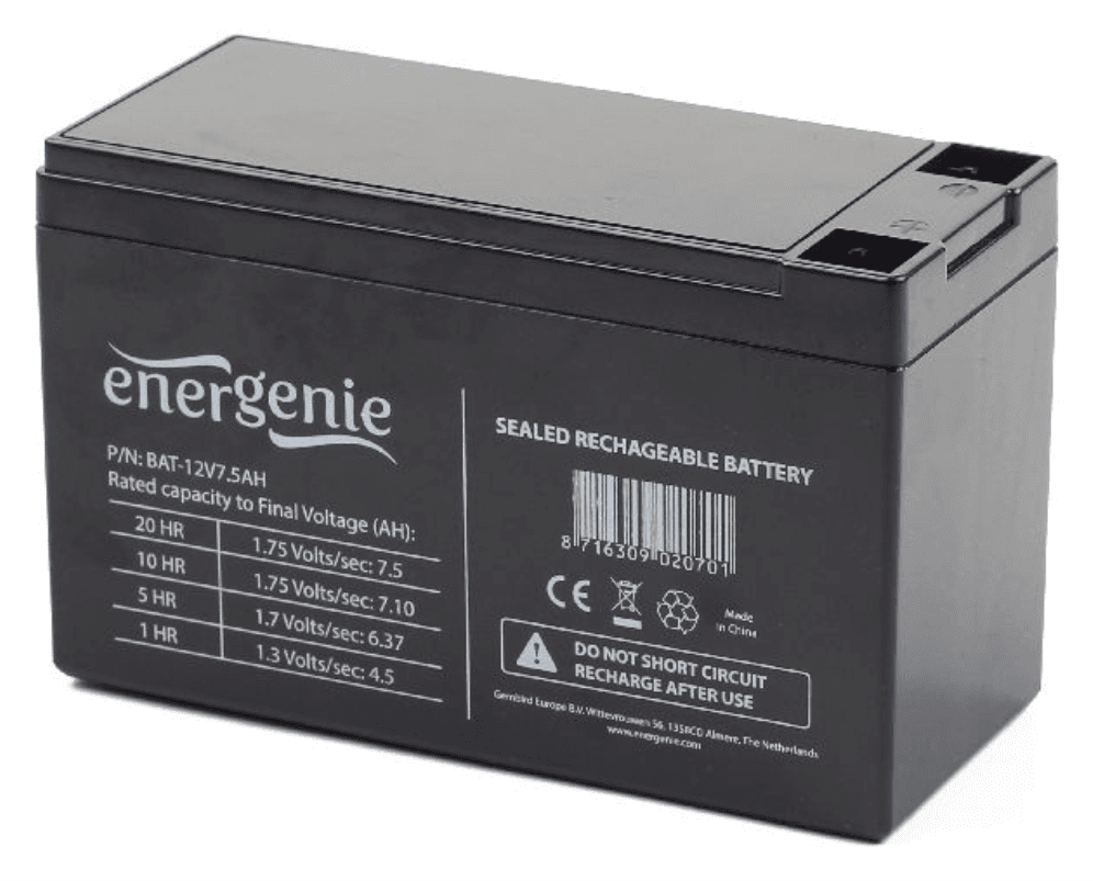 Gembird BAT-12V7.5AH batería para sistema ups 12 V