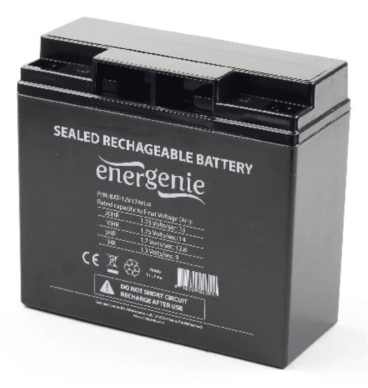 Gembird BAT-12V17AH/4 batería para sistema ups Sealed Lead Acid (VRLA) 12 V 17 Ah