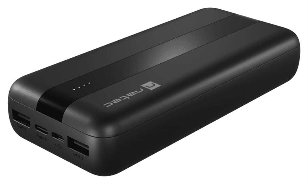 NATEC Trevi Polímero de litio 20000 mAh Negro