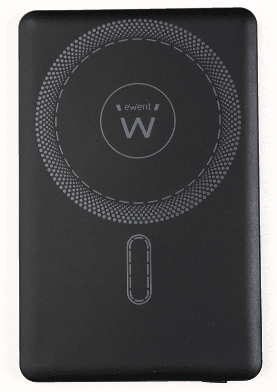 Ewent EW1160 batería externa Polímero de litio Cargador inalámbrico Negro