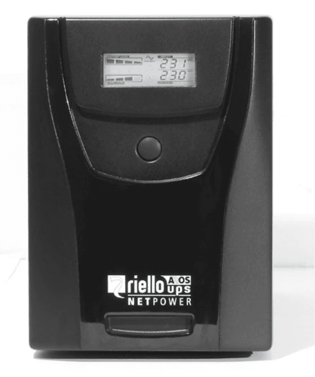 Riello NPW 2000 sistema de alimentación ininterrumpida (UPS) 2 kVA 1200 W 6 salidas AC