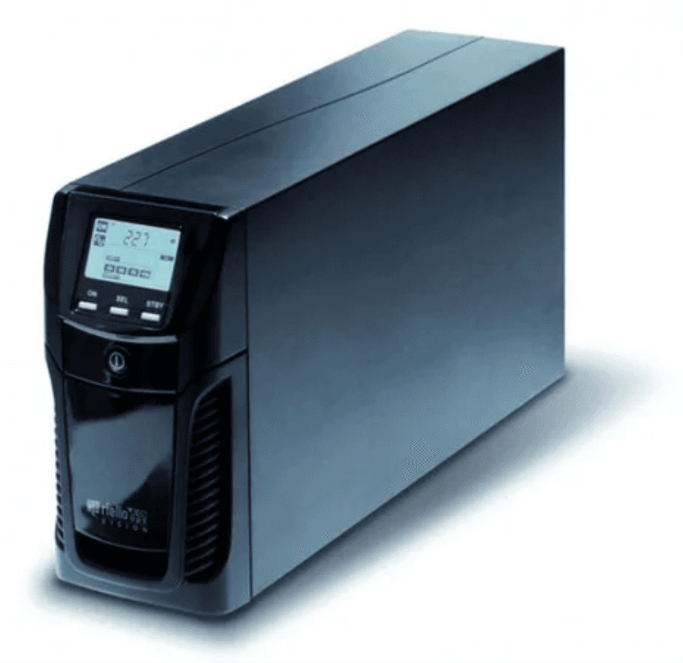 Riello VST 800 sistema de alimentación ininterrumpida (UPS) Línea interactiva 0,8 kVA 640 W 4 salidas AC
