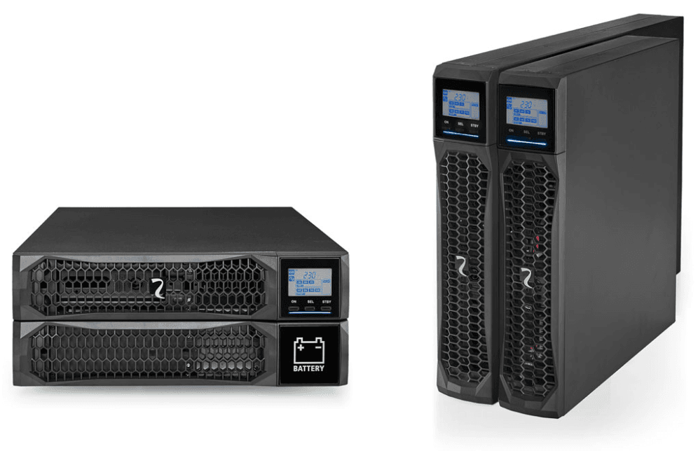 Riello Sentinel Dual2 3000 sistema de alimentación ininterrumpida (UPS) Doble conversión (en línea) 3 kVA 3000 W 9 salidas AC