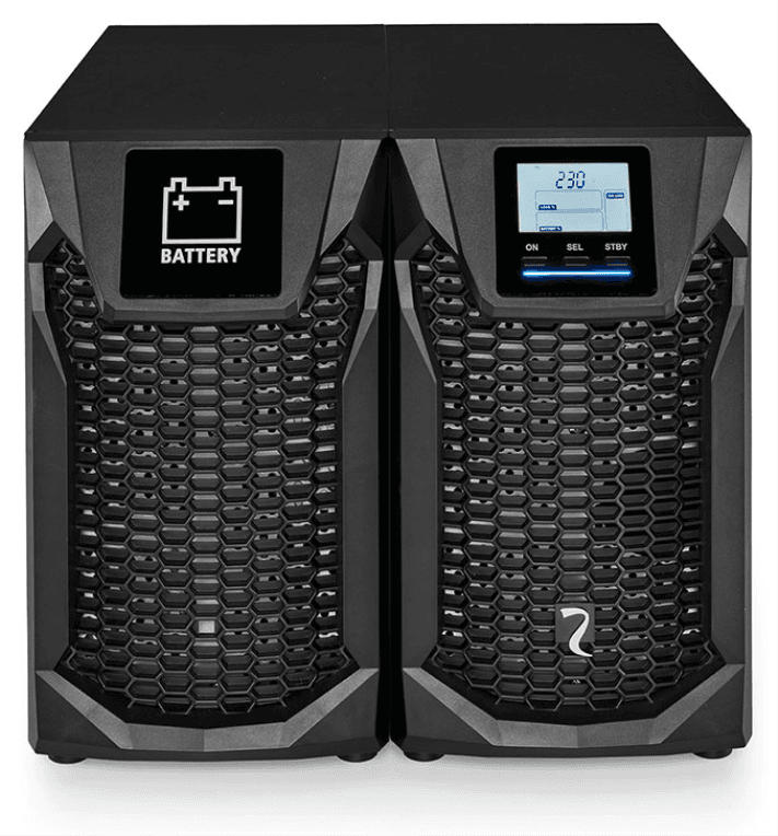 Riello Sentinel Pro2 700 sistema de alimentación ininterrumpida (UPS) Doble conversión (en línea) 0,7 kVA 700 W 4 salidas AC