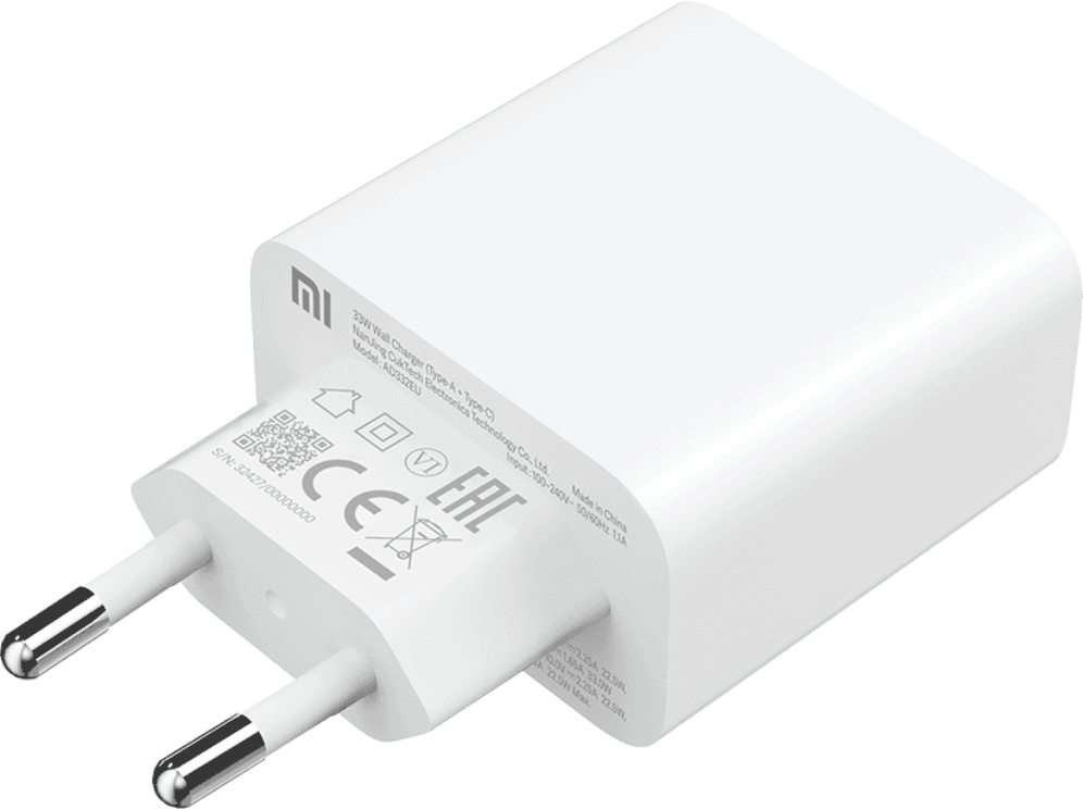 Xiaomi Mi 33W Universal Blanco Corriente alterna Carga rápida Interior
