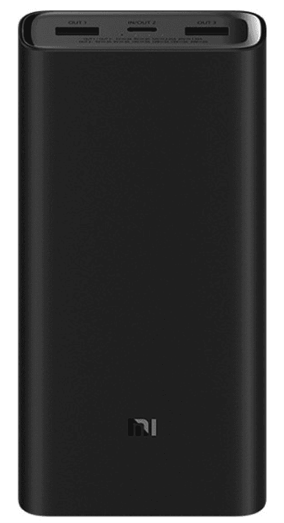Xiaomi Mi 50w Power Bank 20000mAh Ión de litio Negro