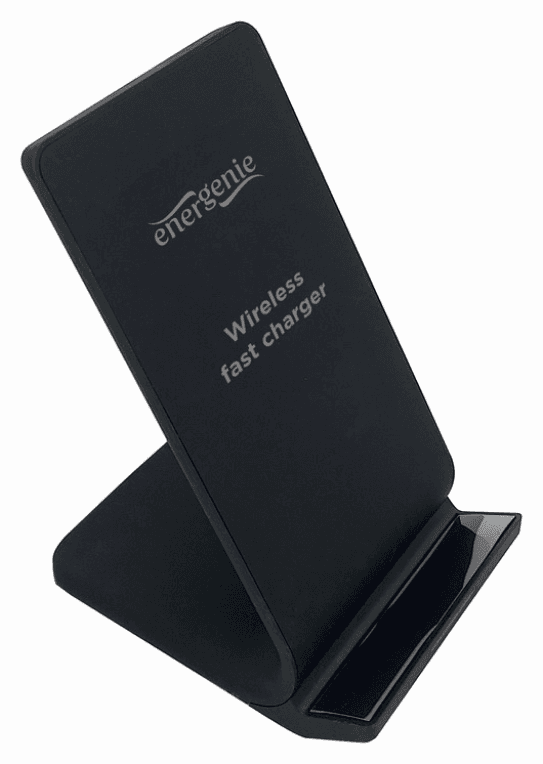 Gembird EG-WPC10-02 cargador de dispositivo móvil Smartphone Negro CC Cargador inalámbrico Interior