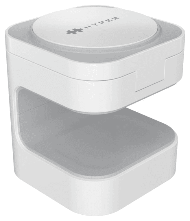 Targus HJ3320WHGL cargador de dispositivo móvil Auriculares, Smartphone, Reloj inteligente Blanco USB Cargador inalámbrico Carga rápida Interior