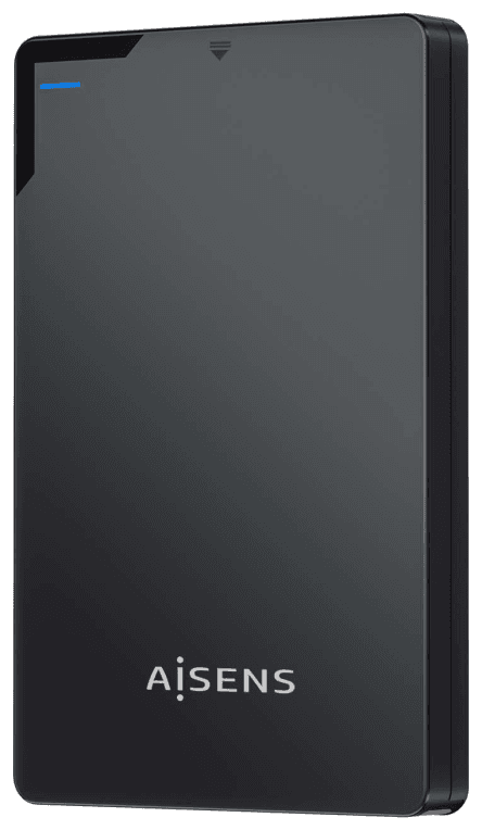 AISENS Caja Externa 2,5? 9.5mm SATA a USB 3.0/USB3.1 Gen1, Negra