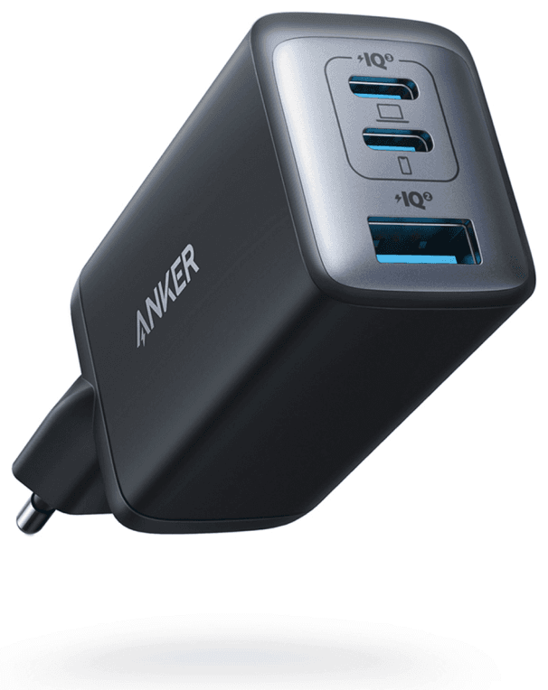 Anker 735 Charger Universal Negro Corriente alterna Carga rápida Interior