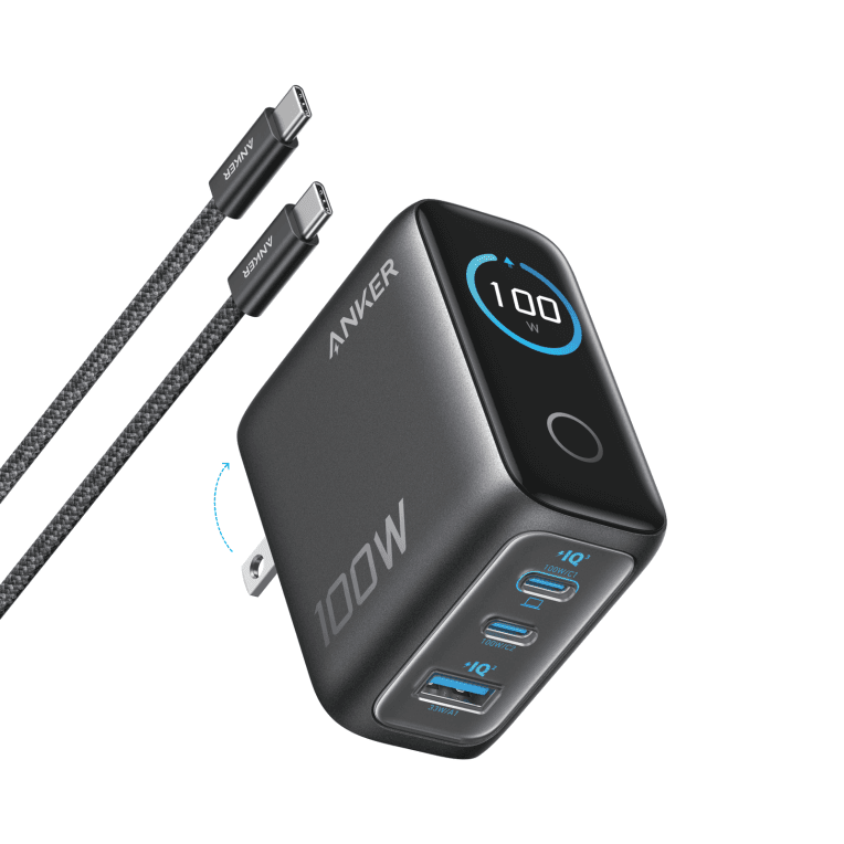 Anker B121B Universal Negro Corriente alterna Carga rápida Interior