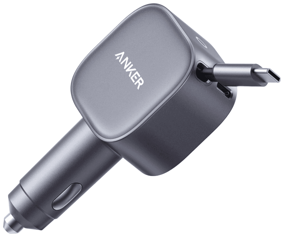 Anker A2738HA2 cargador de dispositivo móvil Universal Metálico Encendedor de cigarrillos Carga rápida Interior