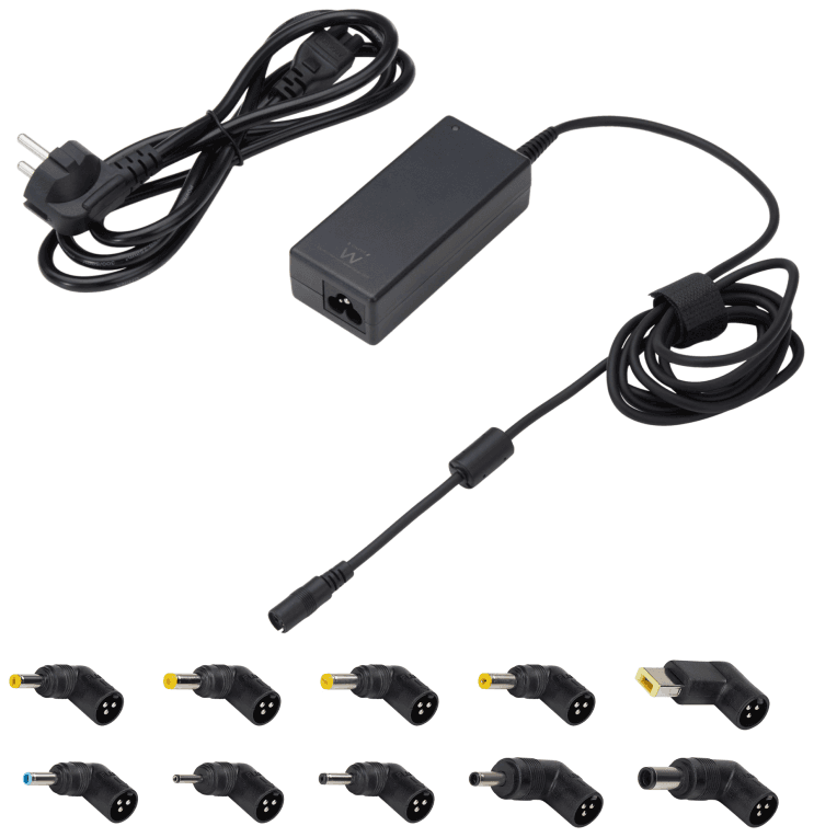 Ewent EW3968 adaptador e inversor de corriente Interior 655 W Negro
