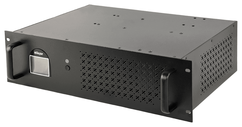 Gembird - Ups rack 19'' 3.4u 1500va, 4xiec 230v out, iec14 in,rj11, usb, lcd sistema de alimentación ininterrumpida (UPS) Línea interactiva 1,5 kVA 900 W 4 salidas AC