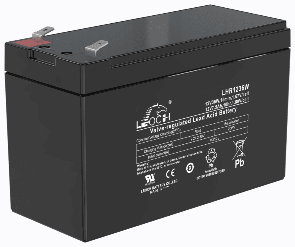 Leoch LHR1236W batería para sistema ups Plomo ácido 12 V 7,5 Ah