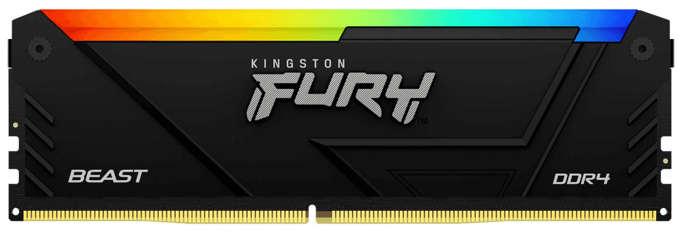 Kingston Technology FURY Beast 16GB 3200MT/s DDR4 CL16 DIMM RGB