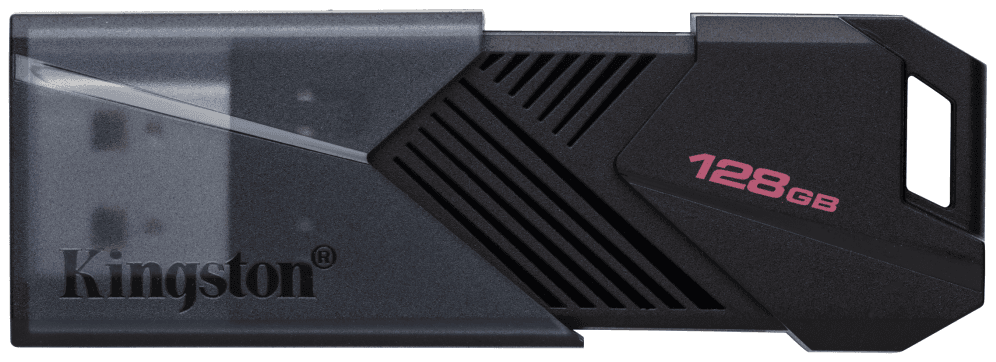 Kingston Technology DataTraveler 128GB Portable USB 3.2 Gen 1 Exodia Onyx