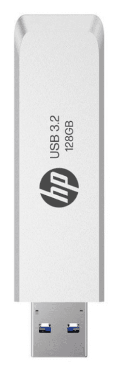 HP HPFD819W-A-128 unidad flash USB 128 GB USB tipo A 3.2 Gen 2 (3.1 Gen 2) Plata