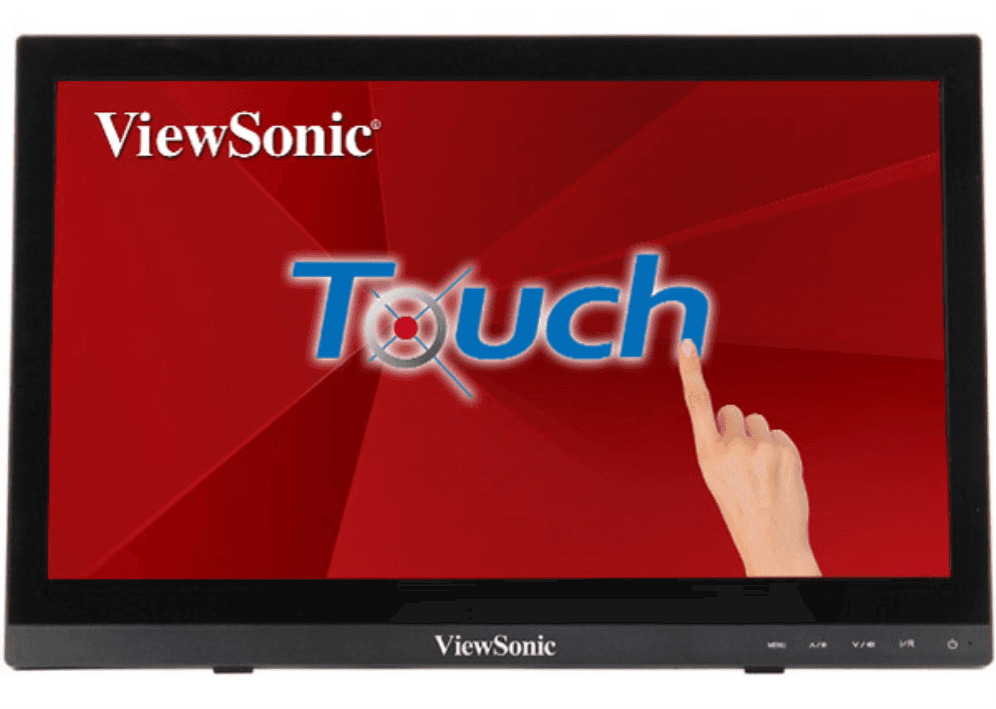 Viewsonic TD1630-3 pantalla para PC 39,6 cm (15.6") 1366 x 768 Pixeles HD LCD Pantalla táctil Multi-usuario Negro