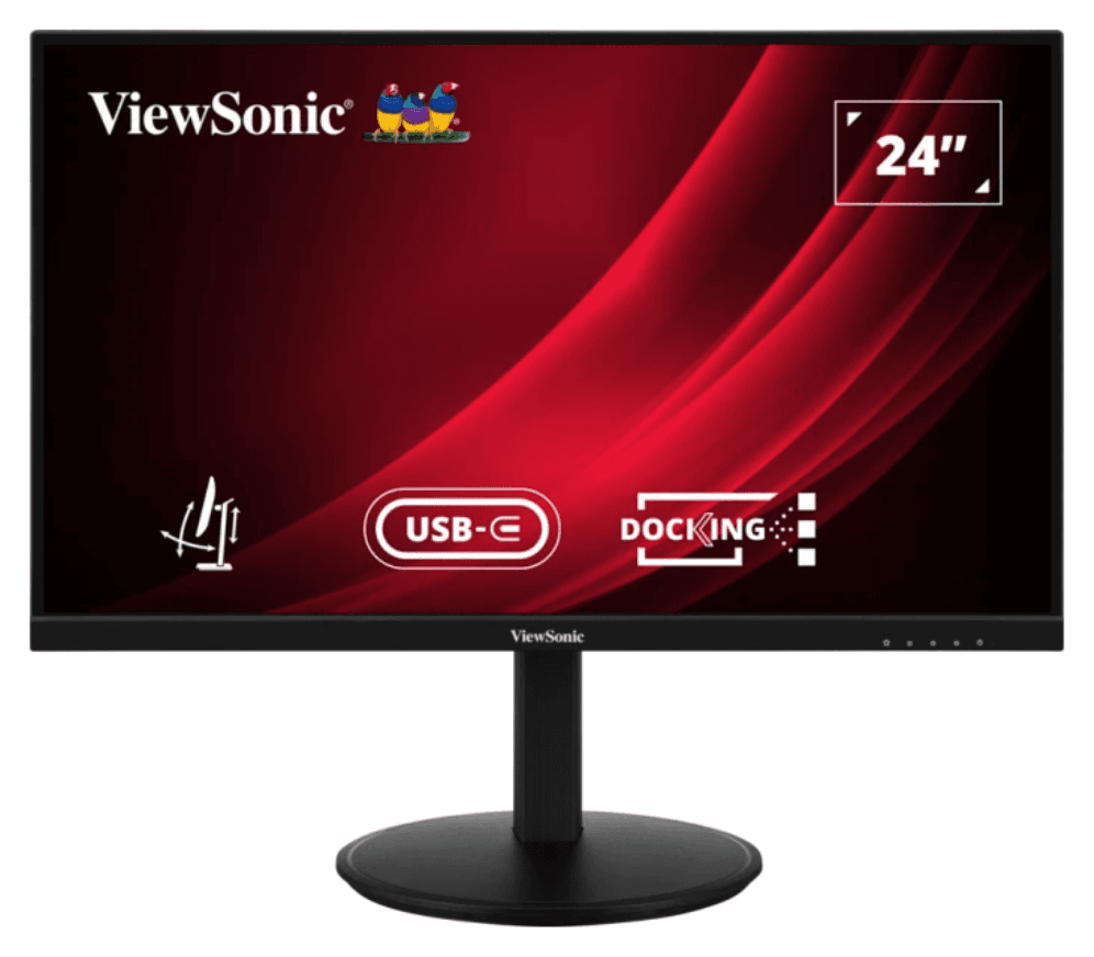Viewsonic VG Series VG2409U-2 pantalla para PC 60,5 cm (23.8") 1920 x 1080 Pixeles Full HD LED Negro