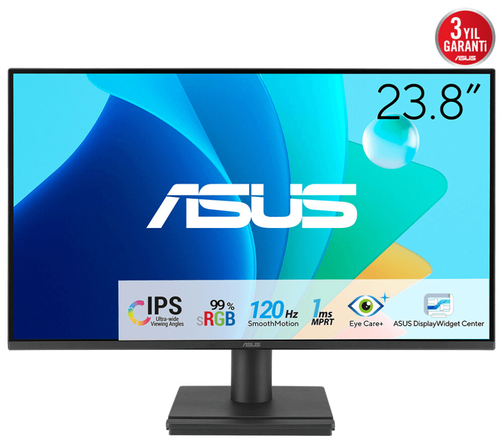 ASUS VA249HG pantalla para PC 60,5 cm (23.8") 1920 x 1080 Pixeles Full HD LCD Negro