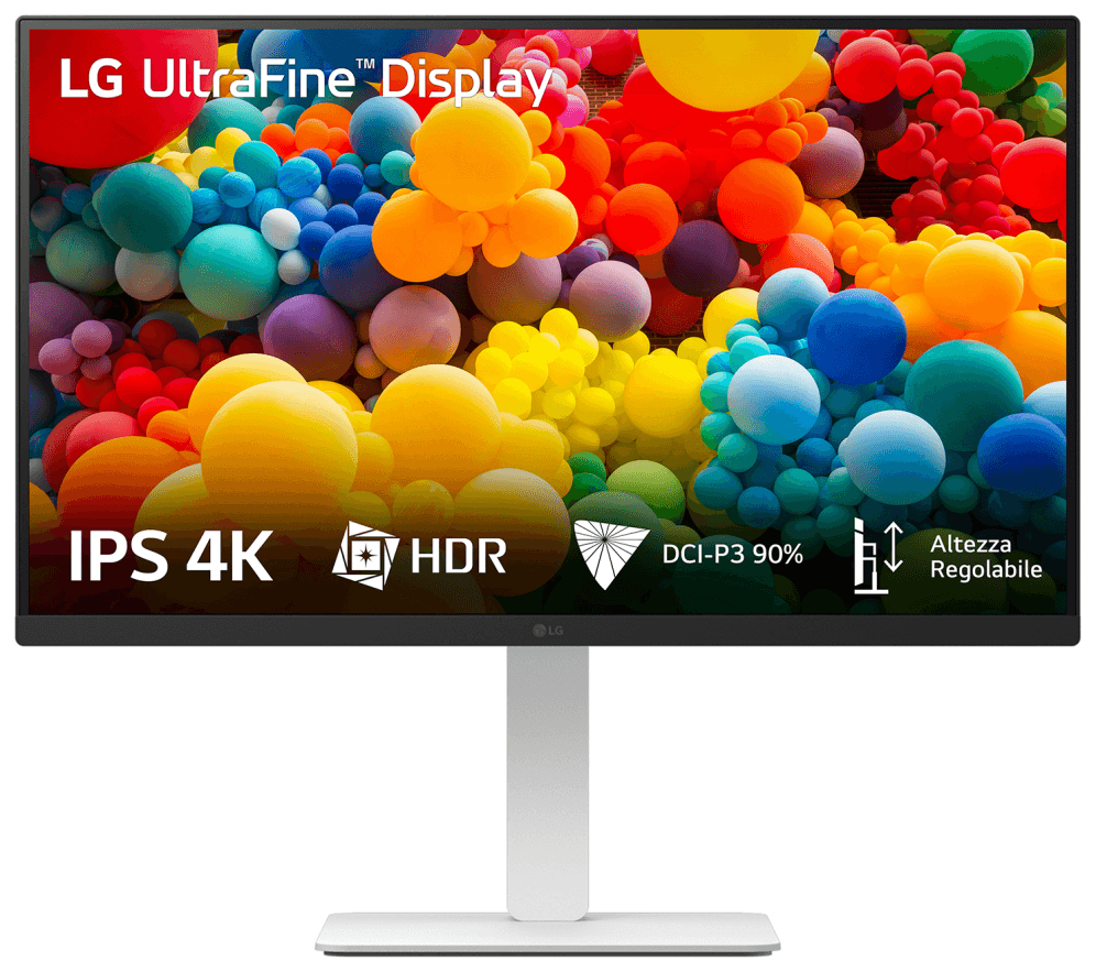 LG 27US550-W pantalla para PC 68,6 cm (27") 3840 x 2160 Pixeles 4K Ultra HD LCD Blanco
