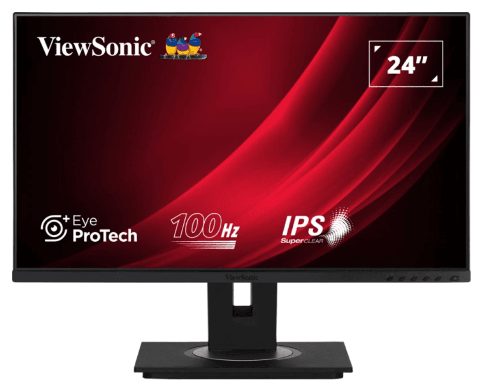 Viewsonic VG Series VG2448A-2 pantalla para PC 60,5 cm (23.8") 1920 x 1080 Pixeles Full HD LED Negro