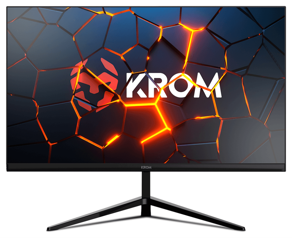 Krom Kertz pantalla para PC 60,5 cm (23.8") 1920 x 1080 Pixeles Full HD LED Negro