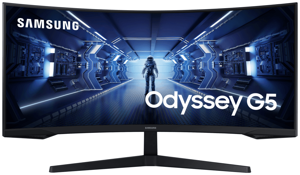 Samsung G55T pantalla para PC 86,4 cm (34") 3440 x 1440 Pixeles UltraWide Quad HD LED Negro